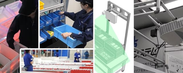 AIOI's Bin picking projection system uses Helios2 ToF camera for better warehouse efficiency