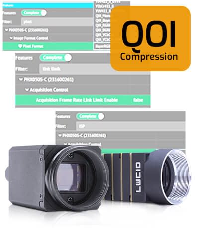 QOI Compression Support on Arena SDK and Firmware on Phoenix and Triton cameras