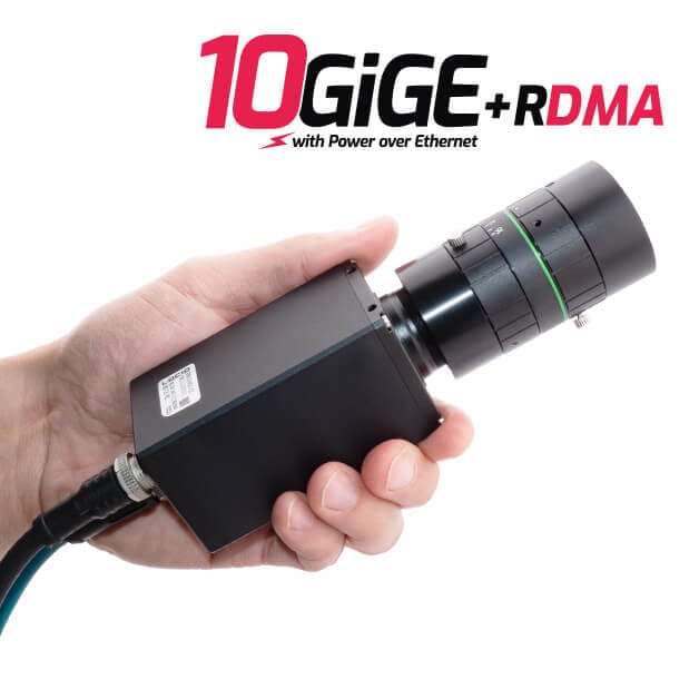 Triton10 10GigE camera with RDMA