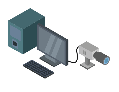 Single Vision system, one computer one camera