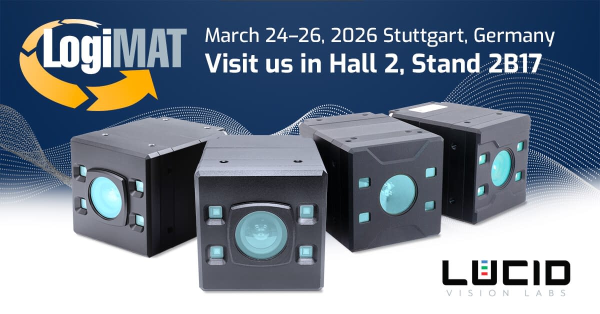 LUCID Cameras at LogiMAT 2026