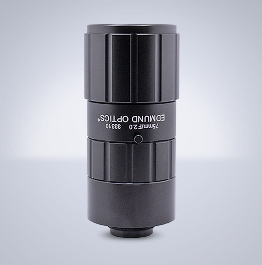 Edmund Optics C-Mount 2/3″ 75mm f/2.0 (C Series)