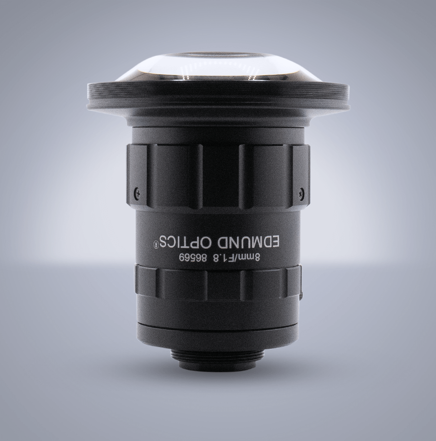 Edmund Optics C-Mount 1.1″ 8mm f/1.8 (HP Series)