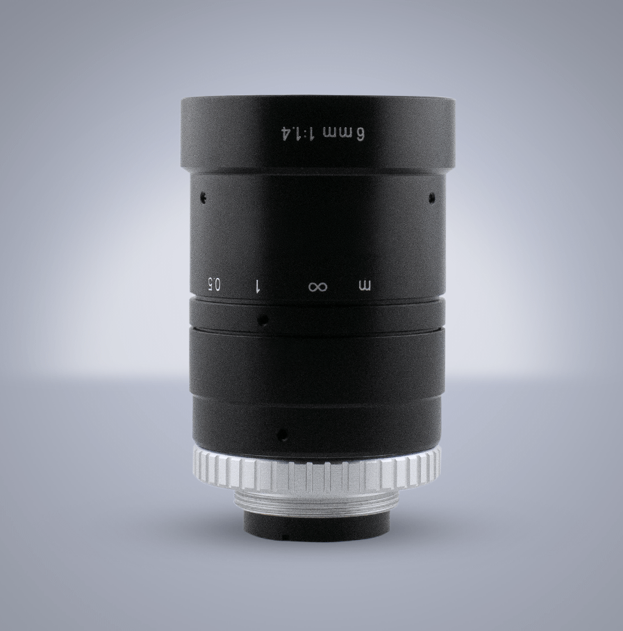 VST C-Mount 2/3″ 6mm f/1.4 (SV-H Series)