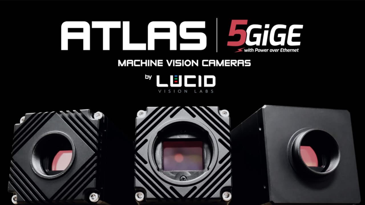 Atlas 5GigE 5GBASE-T Camera Video