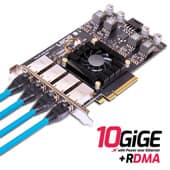 신형 LUCID 4포트 10G RDMA 카드