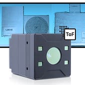 Helios2 Narrow 3M focus distance point cloud