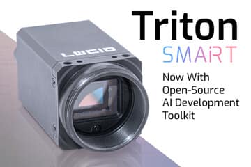 August 26, 2026 Open-Source AI LUCID’s Triton Smart camera now supports an open-source AI development toolkit that provides a workflow needed to train, optimize, convert, and deploy AI models.
