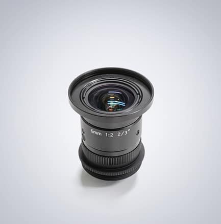 Universe Compact C-Mount 5MP 2/3" 6mm f/2.0