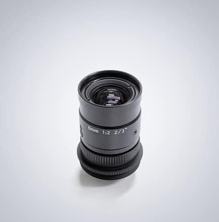 Universe Compact C-Mount 5MP 2/3" 8mm f/2.0