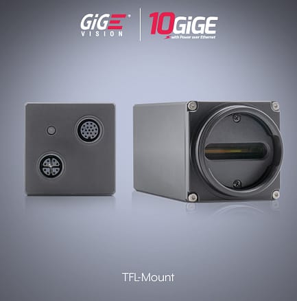 Triton10 8K Line Scan camera TFL-mount side back