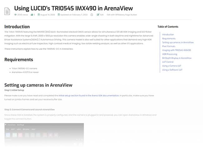 Using-IMX490-In-ArenaView Using IMX490 In ArenaView