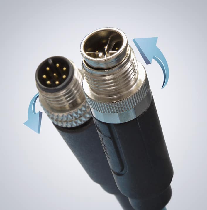 m12 m8- ndustrial cables