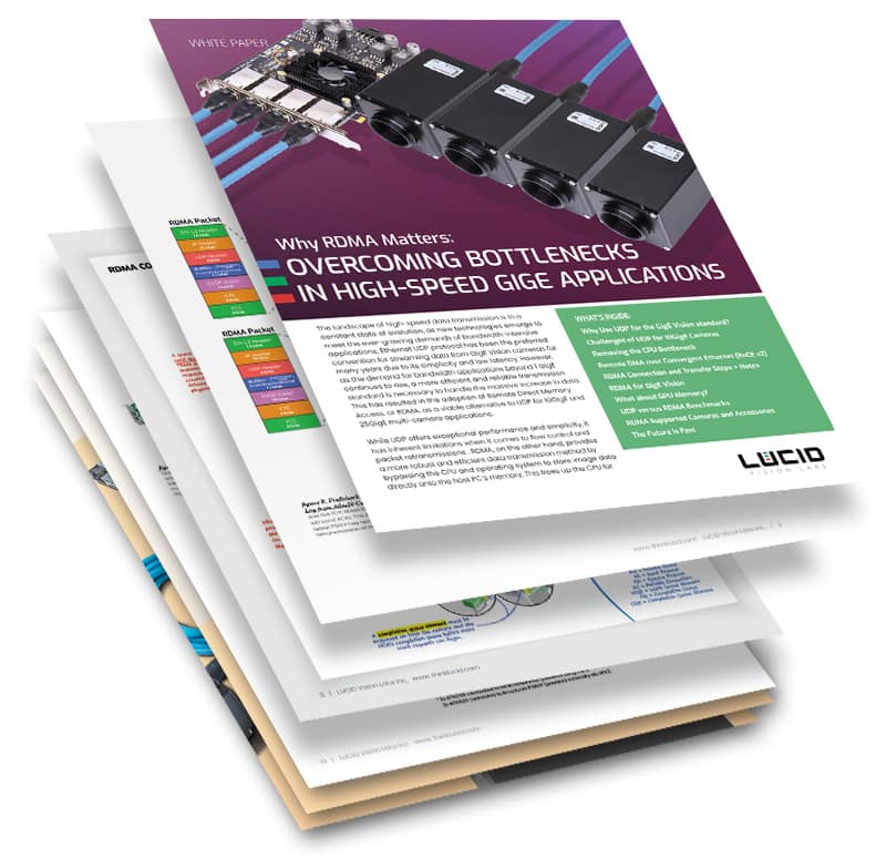 10GigE RDMA Cameras White Paper Thumbnail