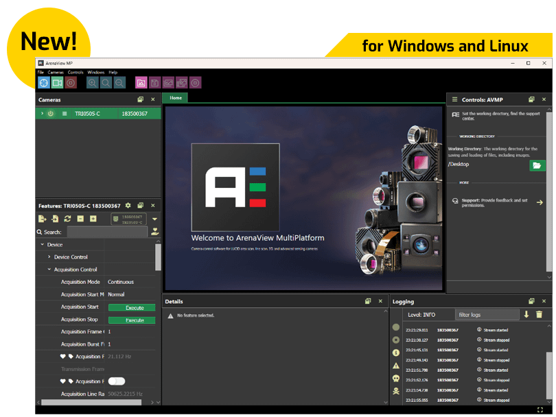 AreanView MP GUI