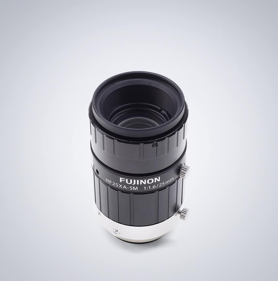 Fujinon HF25XA-5M angled