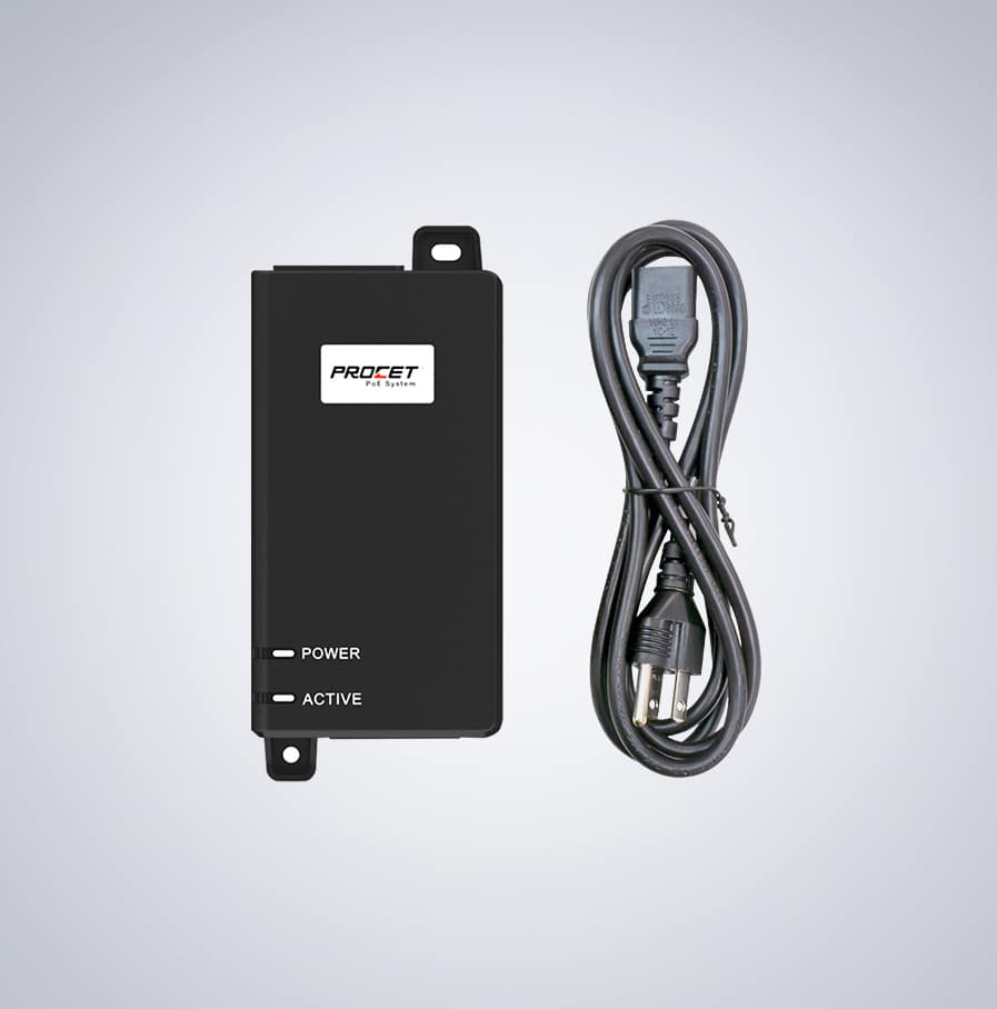 Procet 10GbE 60W PoE++ Injektor (802.3af/at, NA/EU)