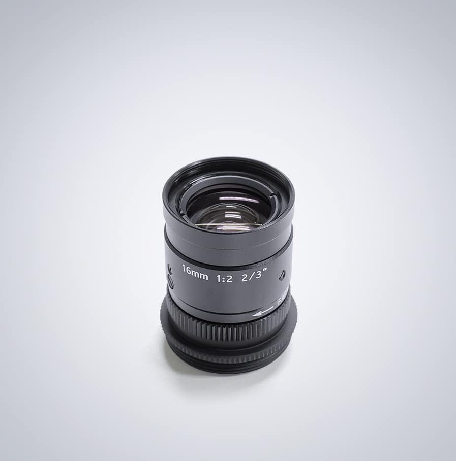 Universe Cマウント 5MP 2/3" 16mm f/1.8 レンズ