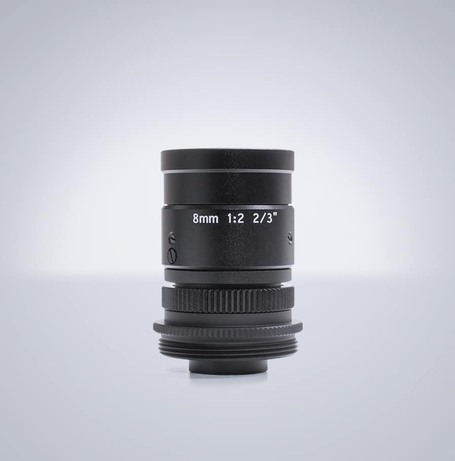 Universe 8mm compact c-mount lens