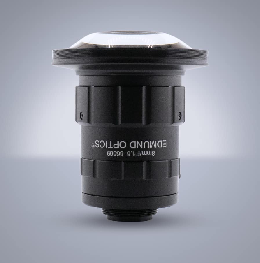 Edmund Optics C-Mount 1.1" 8mm f/1.8 (HP Series)