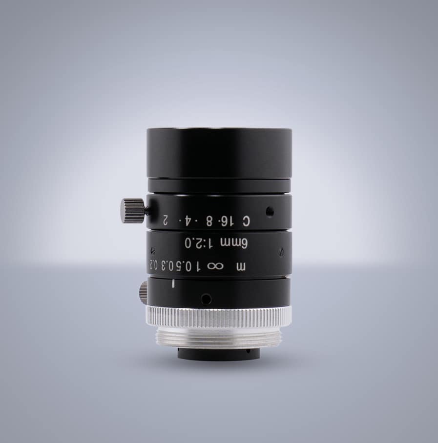 VST C-Mount 1/1.8" 6mm f/2 (VS-VM Series)