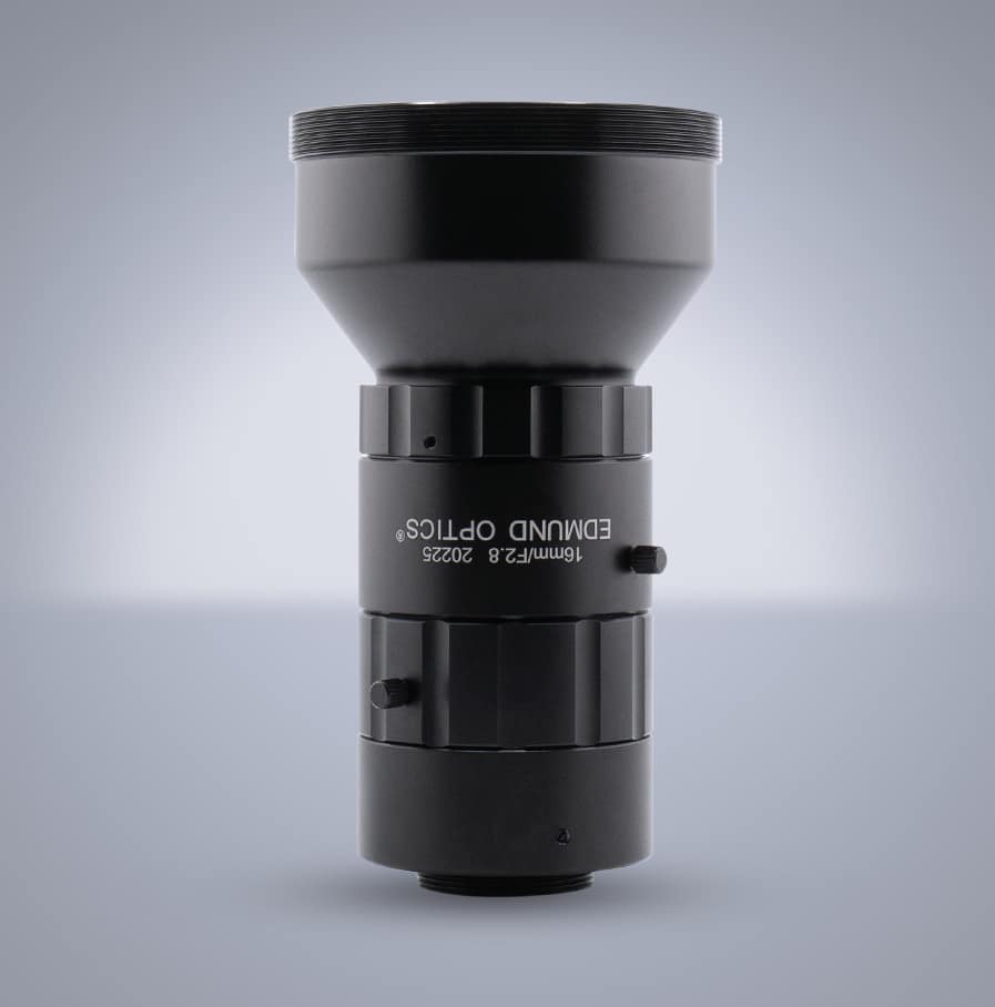 Edmund Optics C-Mount 1.2" 16mm f/2.8 (HP+ Series)