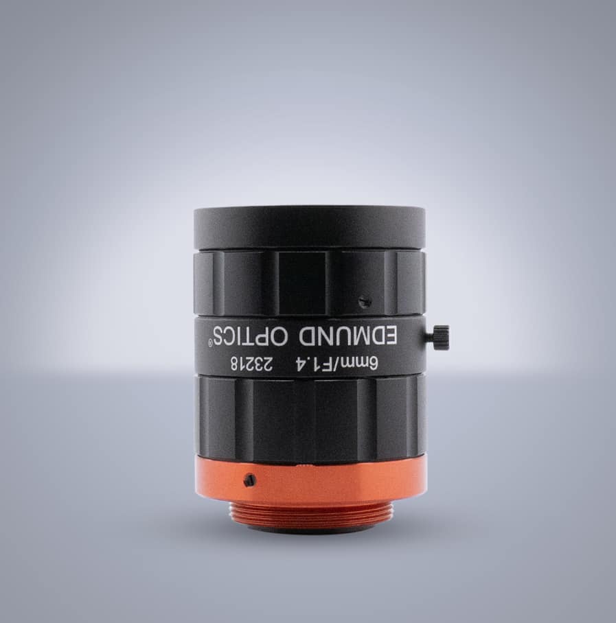 Edmund Optics C-Mount 1/1.8" 6mm f/1.4 (C SWIR Series)