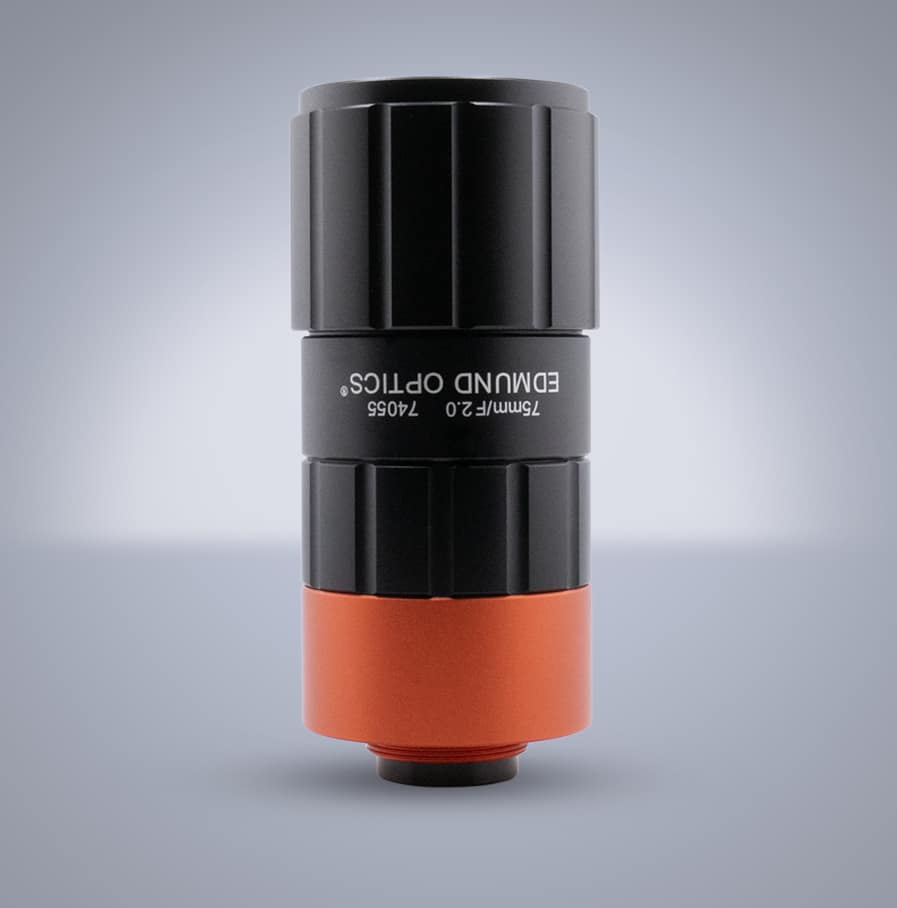 Edmund Optics C-Mount 2/3" 75mm f/2 (C SWIR Series)
