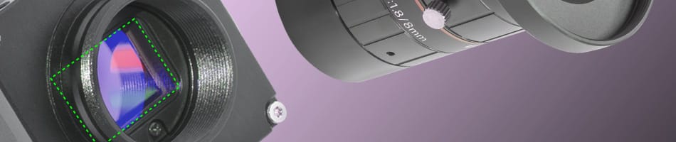 Machine Vision Camera with Active Sensor Alignment