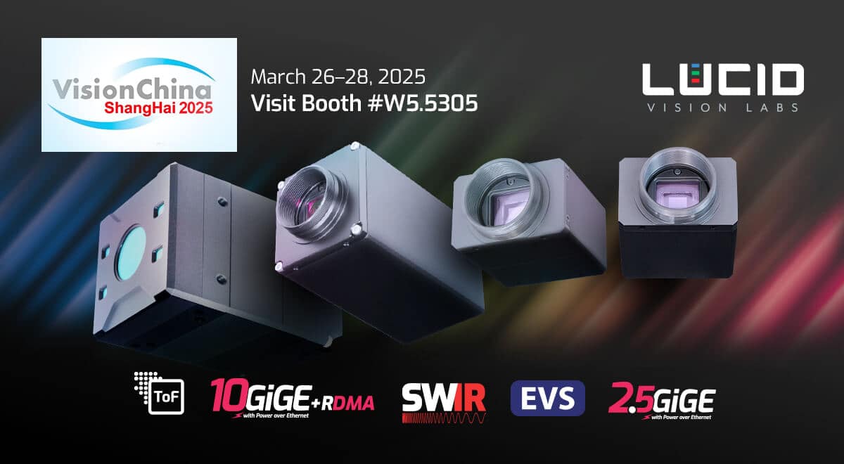 LUCID Cameras at Vision China Shanghai 2025